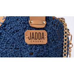 JADDA %100 El Yapımı Günlük Örgü El Çantası Kağıt İp