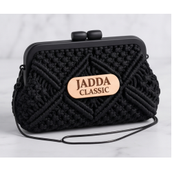JADDA %100 El Yapımı Abiye Klasik Örgü Cüzdan