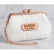 JADDA %100 El Yapımı Abiye Klasik Örgü Cüzdan