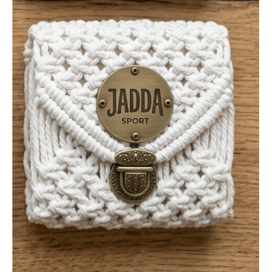 JADDA %100 El Yapımı Spor Örgü Cüzdan