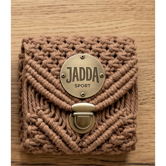 JADDA %100 El Yapımı Spor Örgü Cüzdan