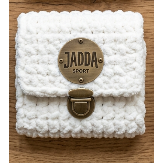 JADDA %100 El Yapımı Spor Örgü Cüzdan