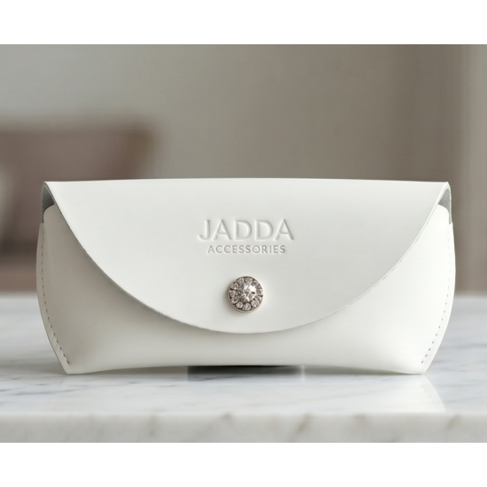 JADDA %100 El Yapımı Gözlük Kabı Gerçek Deri