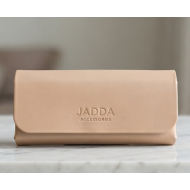 JADDA %100 El Yapımı Gözlük Kabı Gerçek Deri