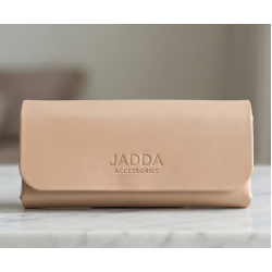 JADDA %100 El Yapımı Gözlük Kabı Gerçek Deri