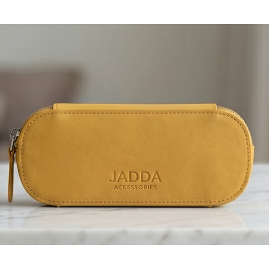 JADDA %100 El Yapımı Gözlük Kabı Gerçek Deri