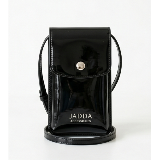 JADDA %100 El Yapımı Telefon Çantası Gerçek Deri
