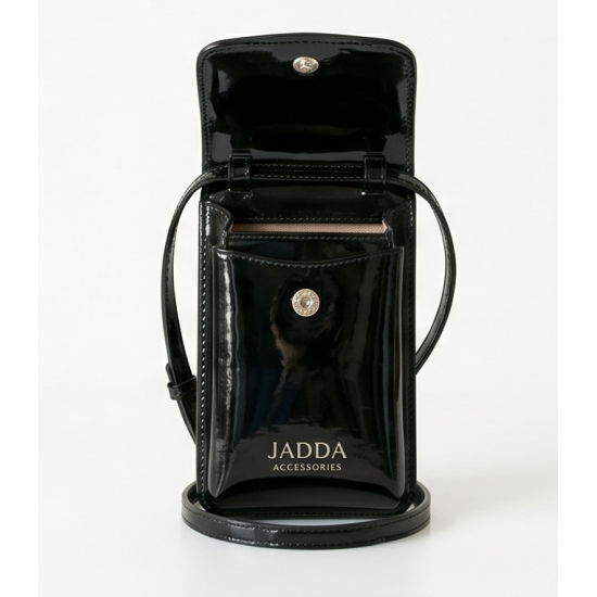 JADDA %100 El Yapımı Telefon Çantası Gerçek Deri