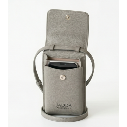 JADDA %100 El Yapımı Telefon Çantası Gerçek Deri